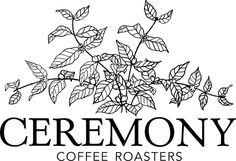 #ceremony #coffee #brand #logo