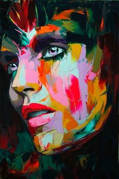 2011 on the Behance Network #francoise #colorful #nielly #painting