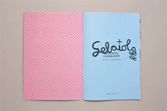 studio fludd #illustration #design #booklet #typography