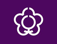 Kanji town logo, Japan #logo
