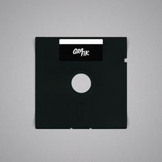 Dribbble - disk.jpg by Grafik #disk #grafik #typography #inch #black #c64 #disklette #5 #object #grey
