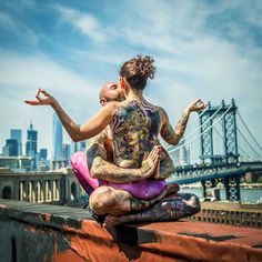 Yoga And The City by Alexey Wind