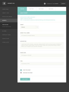 Page puppet admin #ui
