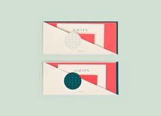 Maeven on the Behance Network #branding #color #mint #type #spatter