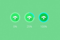 Green download icons with progress Free Psd. See more inspiration related to Icon, Cloud, Green, Icons, Psd, File, Progress, Storage, Download icon, Horizontal, Status and Downloading on Freepik.