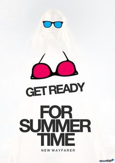 Summer time #glasses #wayfarer #design #graphic #rayban #illustration #summer #time #bikini