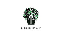 G Schirmer Amp Logo Designed by Fuzzco #logo #design