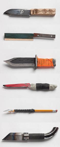 Homemade Knives - Chen Chen and Kai Williams #knives #home #made