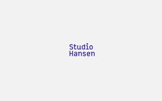 Studio Hansen #logo