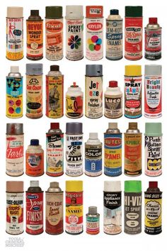 Delicious Industries #packaging #paint #retro #pray