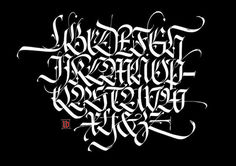 Calligraphy by Barcellonna #calligraphy #freehand