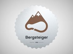 Dribbble - Bergsteiger.jpg by Artua #circular #mountain #bergsteiger