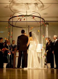 15 Cool Wedding Chuppah Ideas #ideas #chuppah #wedding