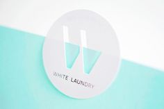 White Laundry on the Behance Network #creative #white #branding #clip #brand #identity #logo