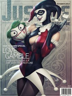 Justice Mag Harley Quinn by Artgerm on deviantART #jason #harley #batman #lau #quinn