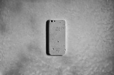 2 | This Rad Concrete Skin Turns Your iPhone Into Moon Rock | Co.Design: business + innovation + design #iphone #concrete #moonrock