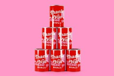 Thank You in a Can - Mindsparkle Mag Beautiful graphic design project entitle Thank You in a Can, by designer Marco Inve in London. #branding #corporate #design #identity #color #photography #graphic #design #gallery #blog #project #mindsparkle #mag #beautiful #portfolio #designer