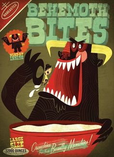 Beastie Bites | The Beast is Back #colourful #beast #vibrant #retro #is #the #illustration #back #fun