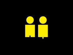 Dribbble - Twins by Domenico Catapano #icon #design #graphic #yellow #male #twins #signage #logo #female