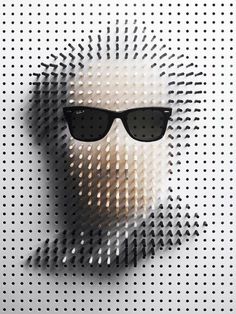 John Belushi pin art portrait #abstract #celebrity #gaga #pin #portrait #art #portraits #lady