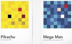 Designer Breaks Down, Mixes Videogame Characters Into 'Scrambled Pixels' - DesignTAXI.com #pixel #videogame #poster