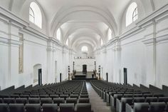 CJWHO ™ (Ptuj Performance Center, Slovenia by ENOTA The...) #restoration #slovenia #monastery #church #design #interiors #architecture