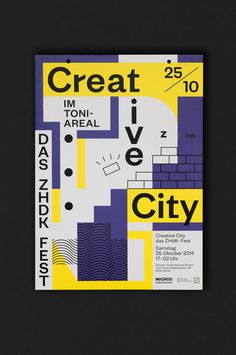 Creative City Creative City Zurich Opening Ceremony visual design