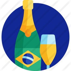 See more icon inspiration related to brazil flag, food and restaurant, alcoholic drinks, alcoholic, beverage, brazil, alcohol, champagne, glass and bottle on Flaticon.