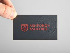 lovely package ashford and ashford 1 #red #stationary #business #card #print