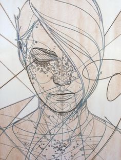 Jason Thielke - Art #thielke #girl #jason #laser #etch