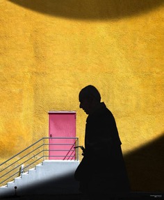 Colorful and Minimalist Street Photography by George Natsioulis