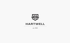 hartwell logo design #logo #design