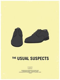 10 Movie Posters Inspired by Men's Style | Everyguyed #suspects #illustration #usual #poster #film