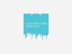 Dribbble - wonderwalls interiors logo by Mohamad Nasrallah #logo #identity
