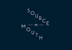 Source to mouth logo #water #adventure #map #vintage #logo #compass #blue #nautical