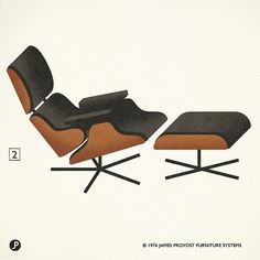 James Provost Mid-Century Furniture Illustrations | Trendland: Fashion Blog & Trend Magazine #chair #james #illustration #furniture #provost