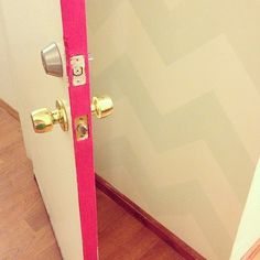 colour pop painting the inside of your doors #corporate #colour #decoration