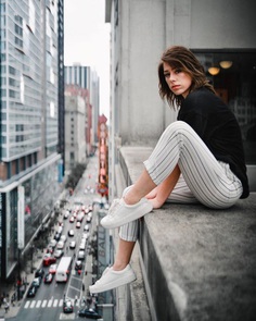 Vibrant and Moody Street Portrait Photography by Nick Acquaviva