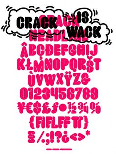 Grafik Design — Philipp Herrmann #swiss #wack #harring #design #nice #is #crack #headline #typeface #keith #type