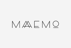 Maaemo by Bielke&Yang #logo #logotype