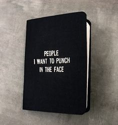 AHONETWO #face #punch #book #ahonetwo