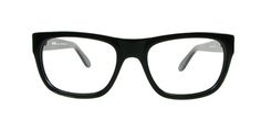 Modern minimal black glasses #stylish #minimal #black