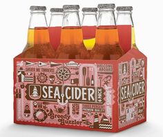 Sea Cider | Awesome Design Inspiration #bear #packagging #empaque #troquel