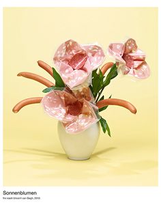 Karsten Wegener #meat #bouquet #flowers