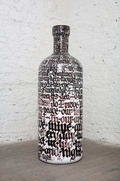 Creative Review - Exhibition: Absolut Vis10ns #calligraphy #meulman #bottle #shoe #niels #absolut