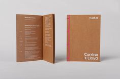 Lloyd & Corrina Wedding #packaging