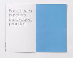 Farmhouse brand book #program #design #graphic #identity