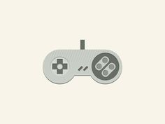 For the love of 'SNES' #controller #vector #videogame #snes #illustration #gaming #console
