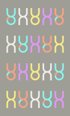 Girls & Boys print. #fonts #prints #modern #type #typography
