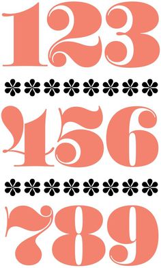 House Industries, Worthe Numerals, Asterisk #house